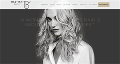 Desktop Screenshot of bastiansalon.com